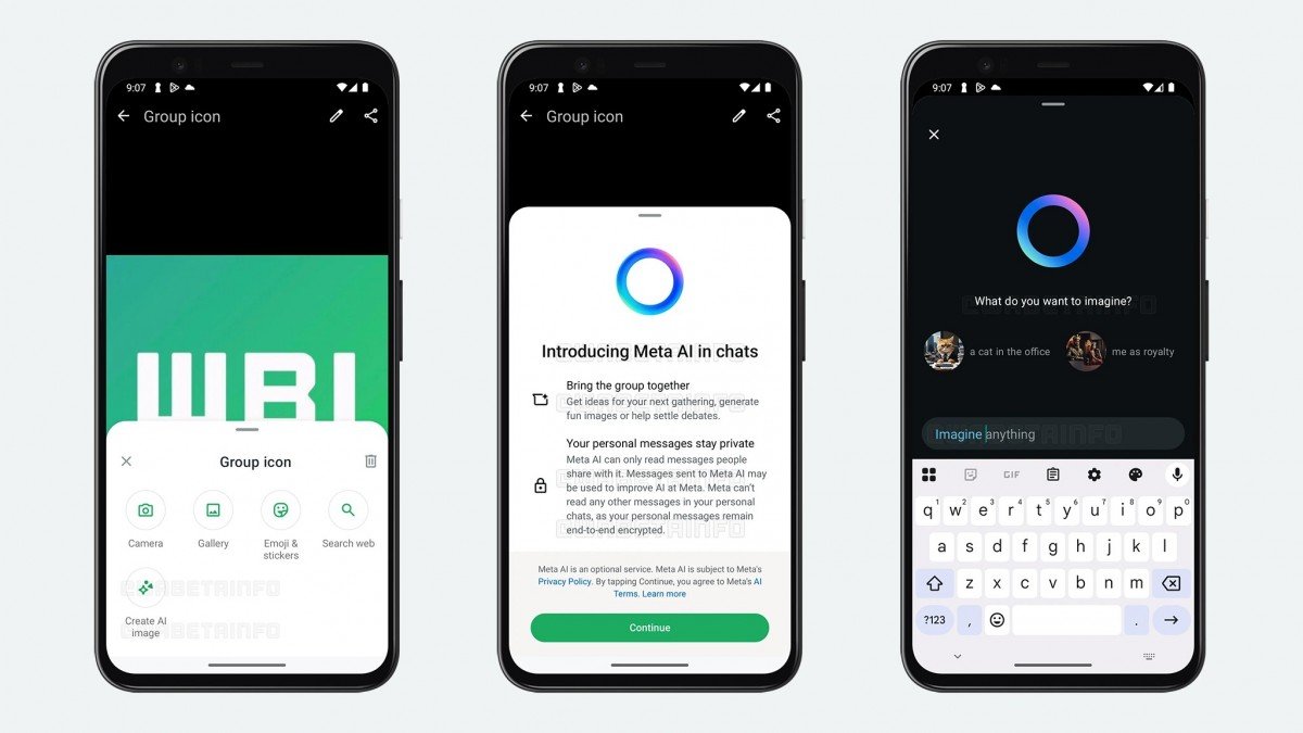 WhatsApp integrating more AI into group chats